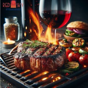 classy steak restaurant Danang